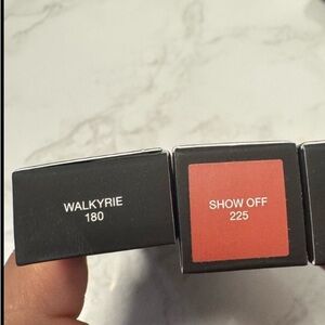 Bundle: NARS Lipsticks - Valkyrie and Show Off + Pley lip gloss Lupe